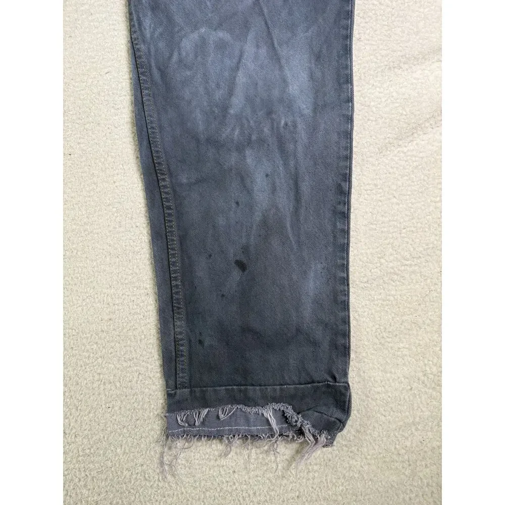Vintage Levis 540 Jeans Mens 38x30 FITS 36x28 Blue Made USA Distressed THRASHED